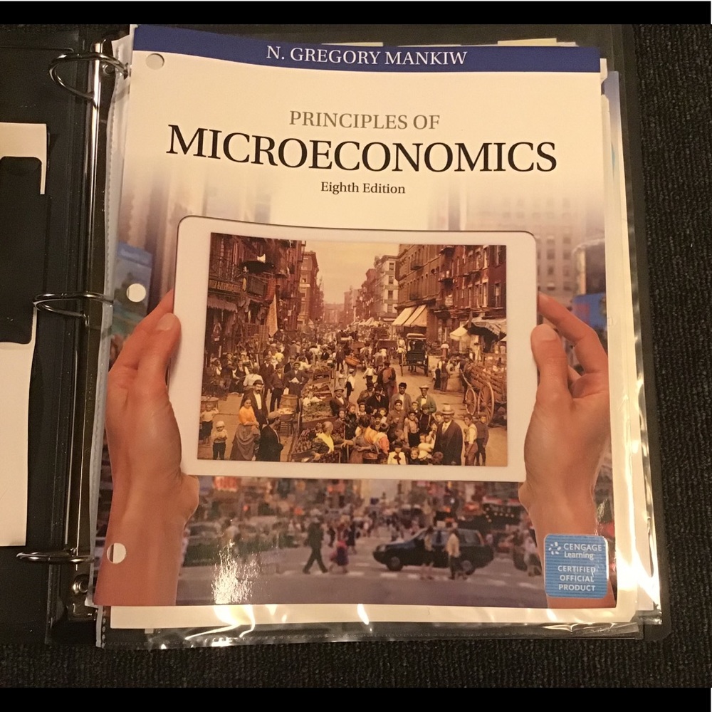 Principles of Microeconomics 8th ed. Mankiw